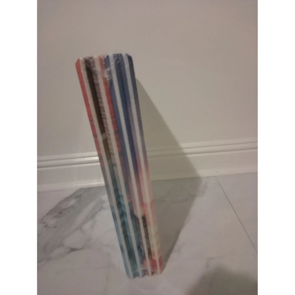 Ruonin Decorative Acoustic Wall Art- Seaside Clouds- 8 Panel Sound Dampening